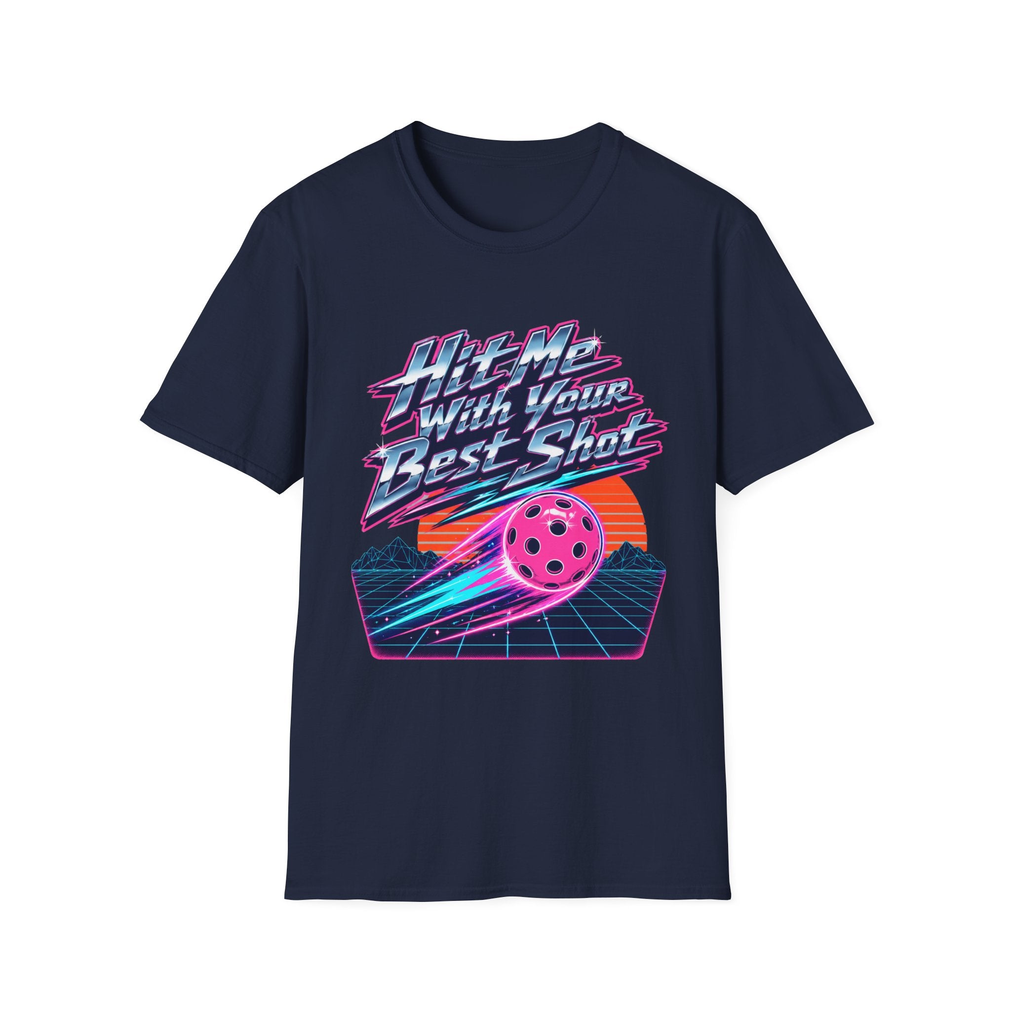 "Hit Me With Your Best Shot" - Pickleball T-Shirt