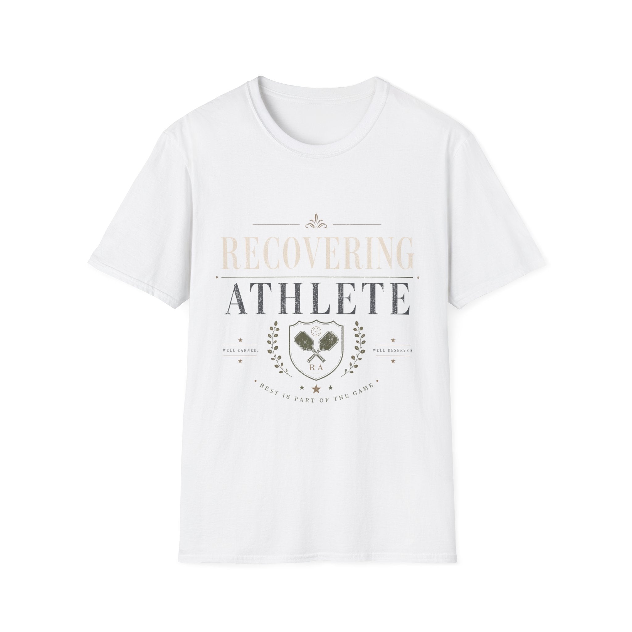 Recovering Athlete T-Shirt – Inspirational Fitness Recovery Tee