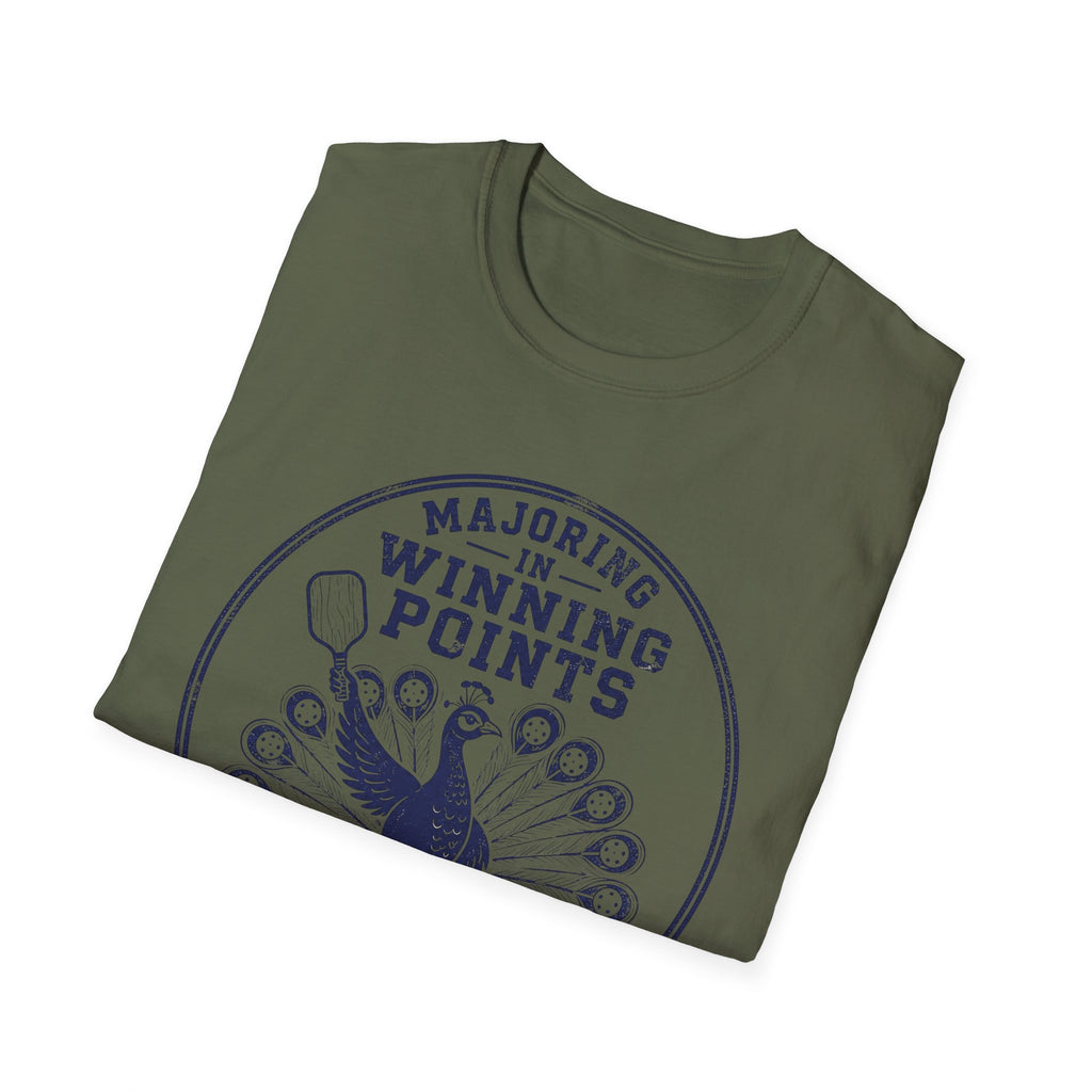 Majoring in Winning Points Pickleball Club T-Shirt