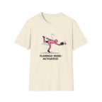 "Flamingo Mode: Activated" Pickleball Graphic Tee