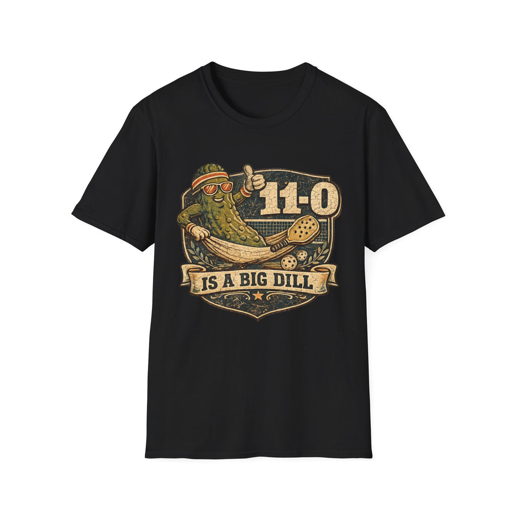 11-0 Is a Big Dill – Funny Pickle Sports Fan Tee