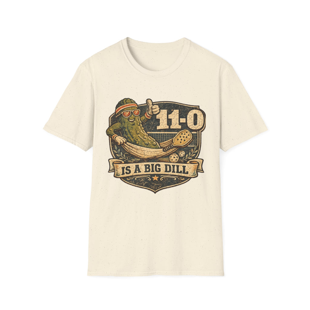 11-0 Is a Big Dill – Funny Pickle Sports Fan Tee