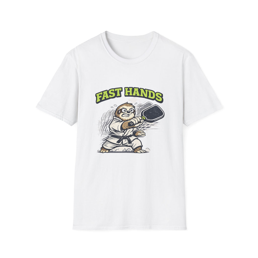 Fast Hands Pickleball Sloth T-Shirt