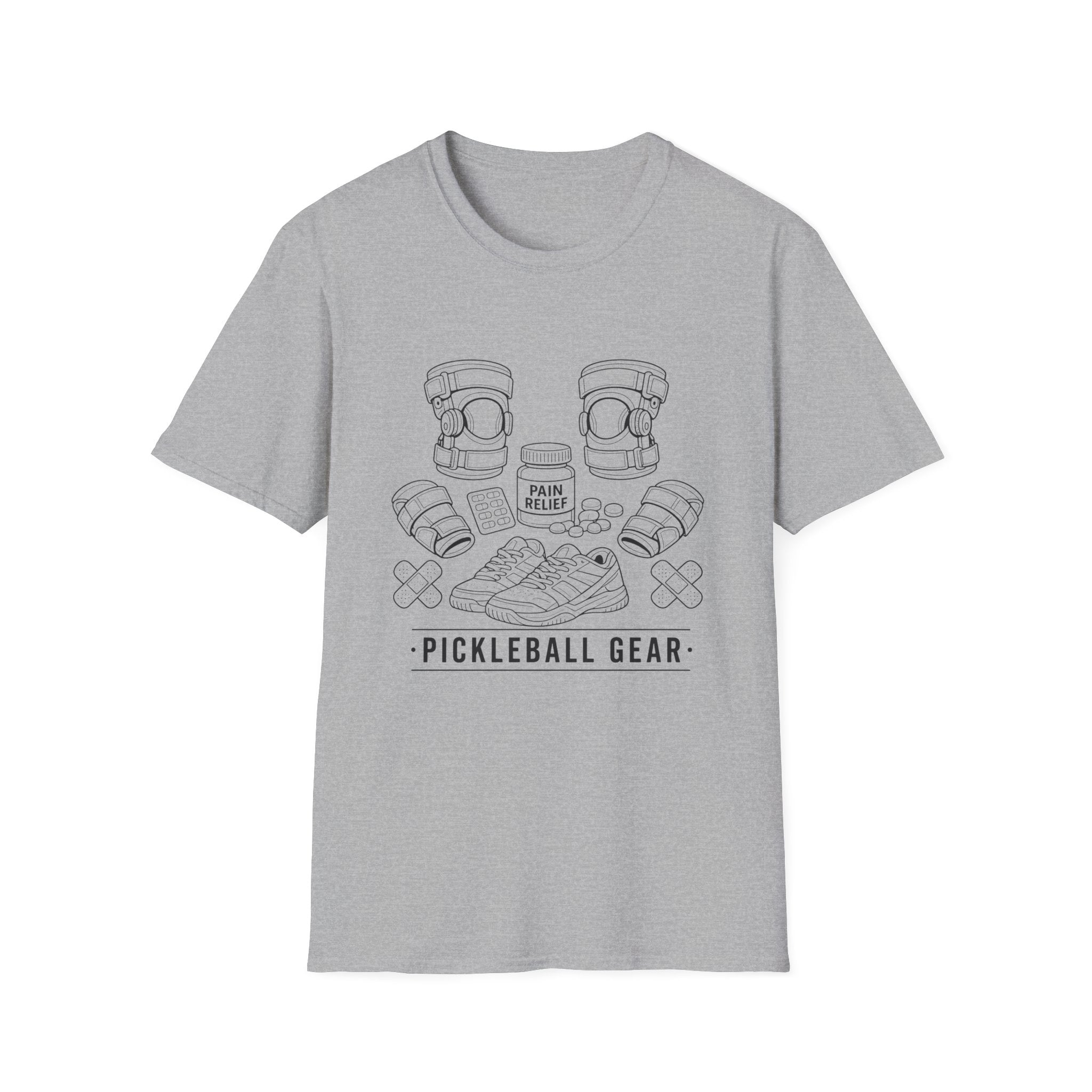 Pickleball Gear Graphic T-Shirt
