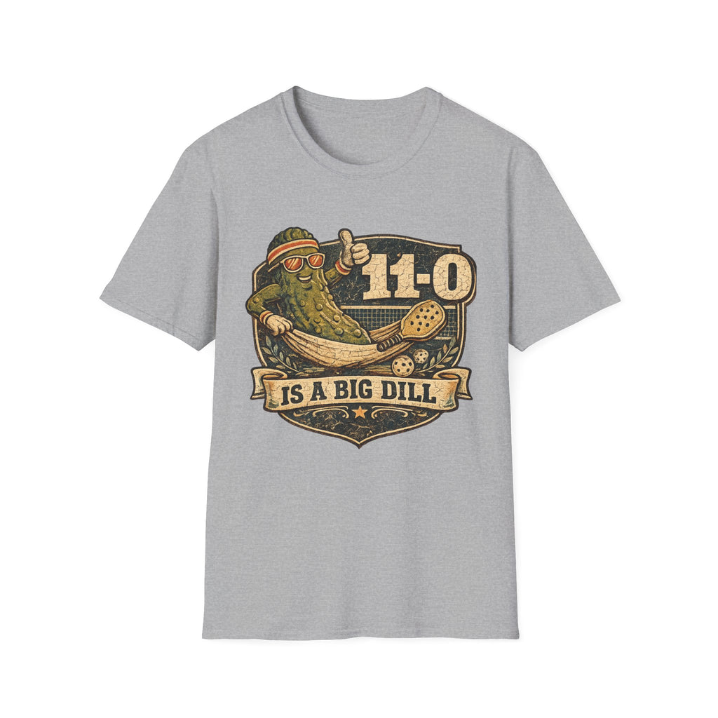 11-0 Is a Big Dill – Funny Pickle Sports Fan Tee