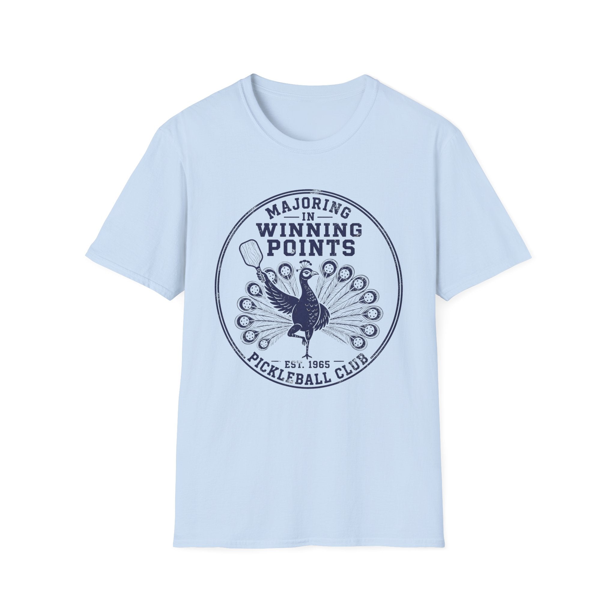 Majoring in Winning Points Pickleball Club T-Shirt