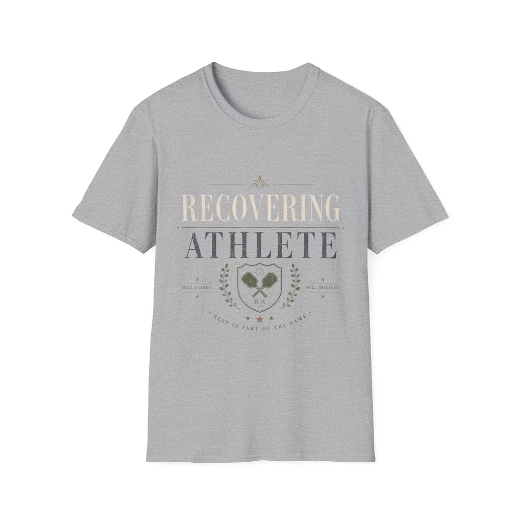 Recovering Athlete T-Shirt – Inspirational Fitness Recovery Tee