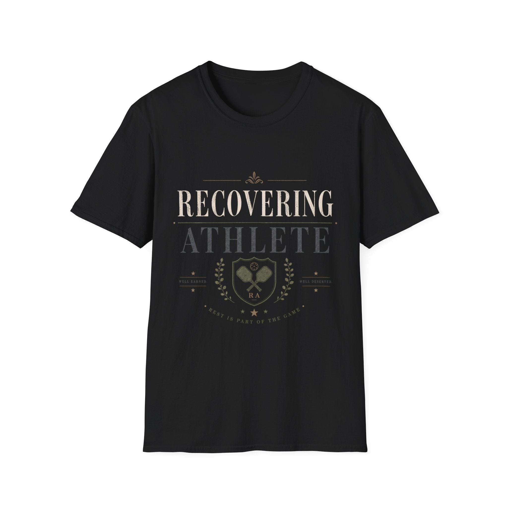 Recovering Athlete T-Shirt – Inspirational Fitness Recovery Tee