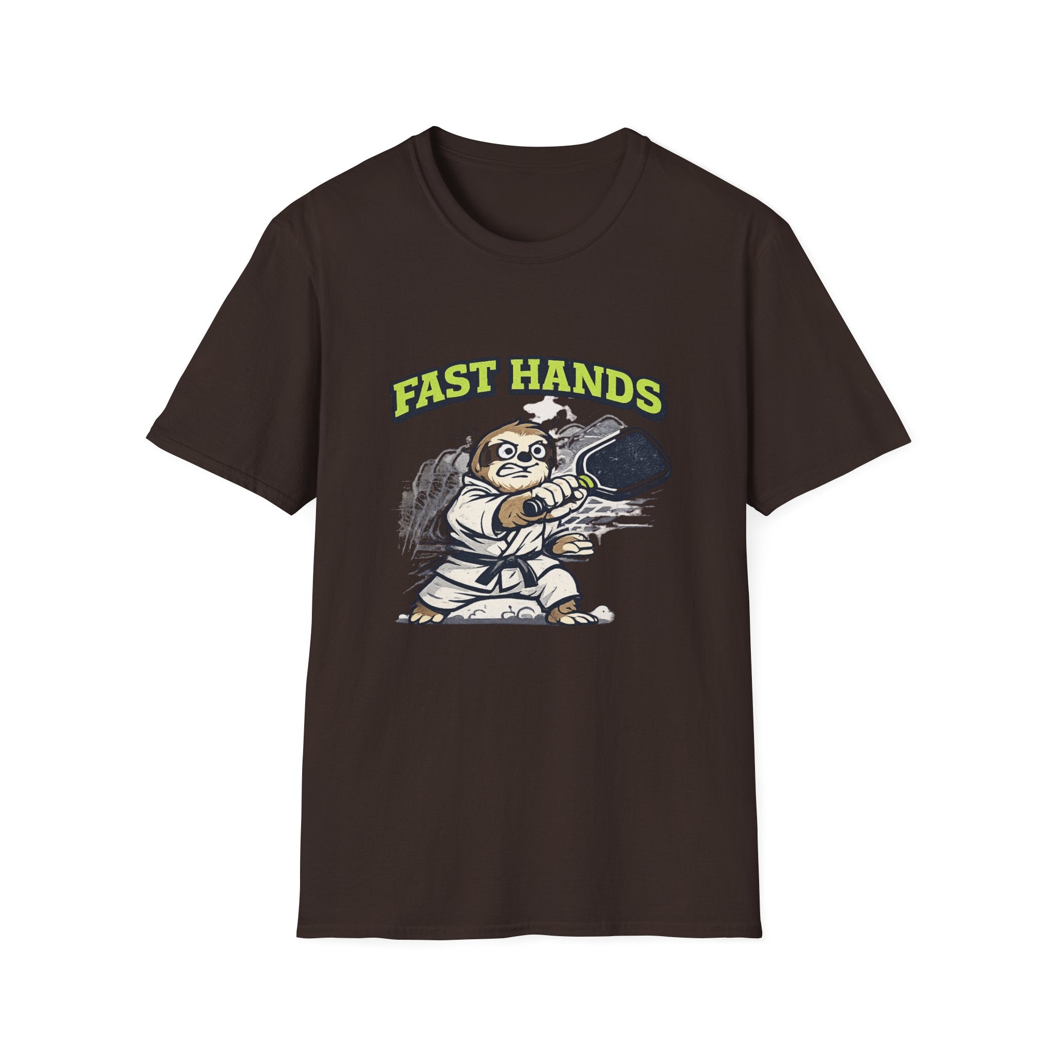 Fast Hands Pickleball Sloth T-Shirt