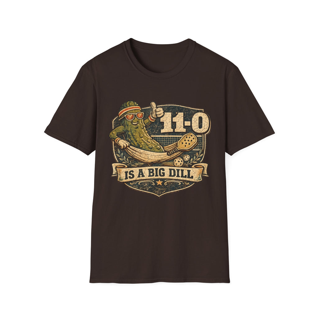 11-0 Is a Big Dill – Funny Pickle Sports Fan Tee
