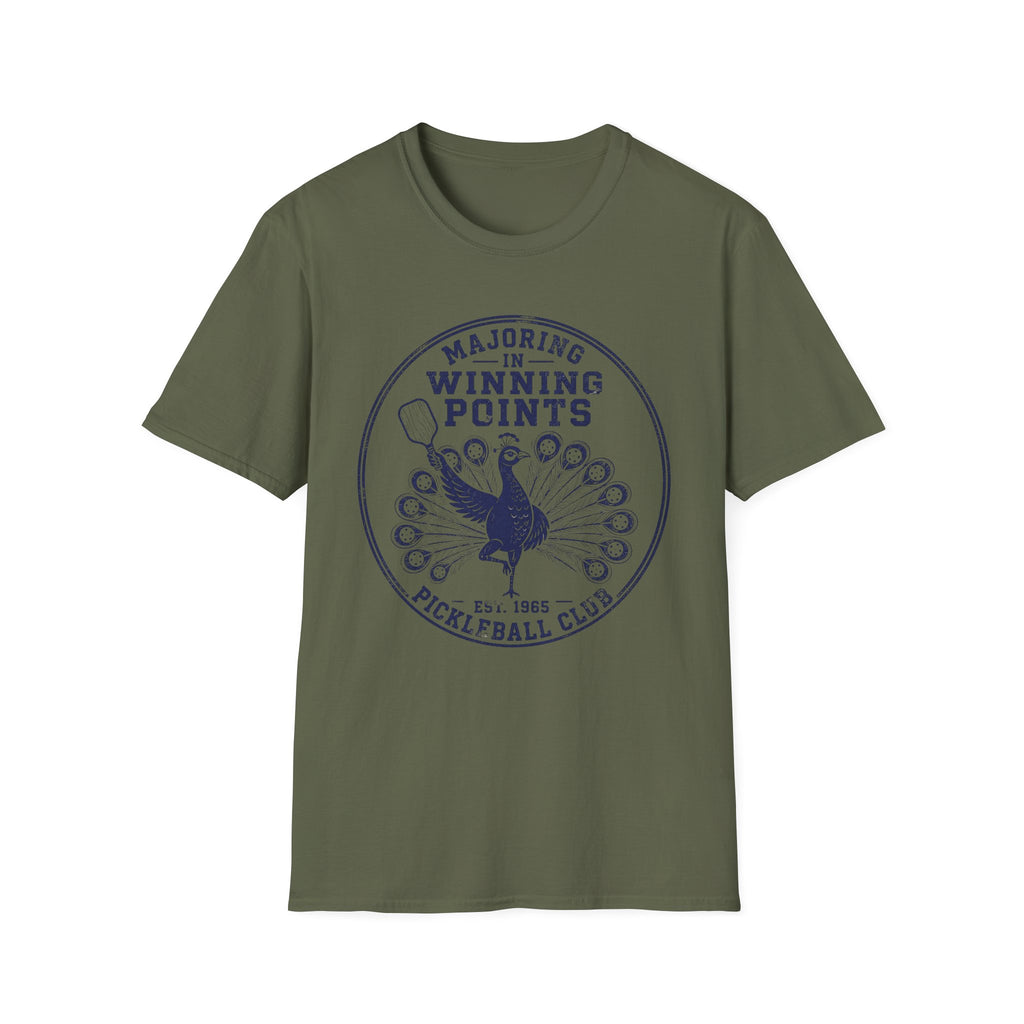 Majoring in Winning Points Pickleball Club T-Shirt