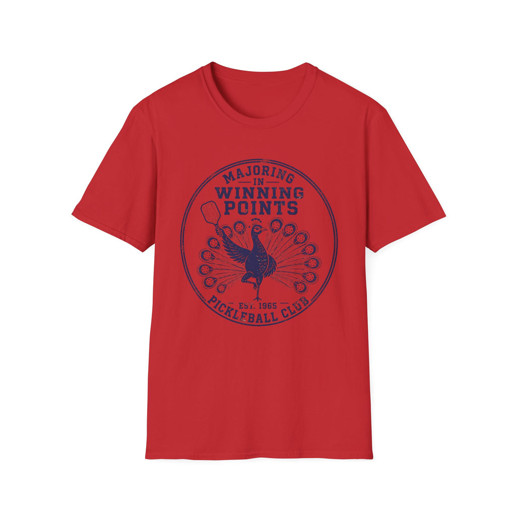 Majoring in Winning Points Pickleball Club T-Shirt