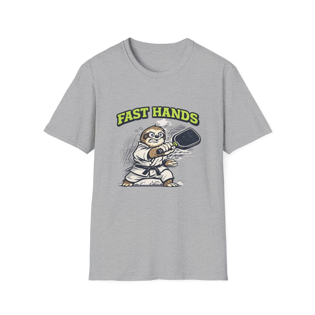 Fast Hands Pickleball Sloth T-Shirt